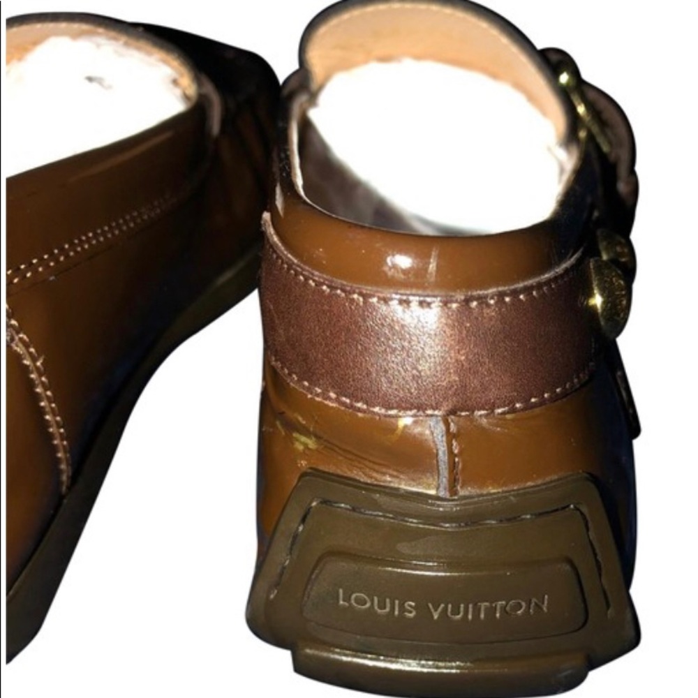 🔥🔥LOUIS VUITTON🔥🔥PATENT LEATHER LOAFERS🔥🔥 - Picture 3 of 14